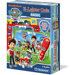 Clementoni 69368 E-Lektor Quiz Basic Psi Patrol, gra