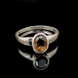 Pakamera Pierścionek subtelny kwarc dymny