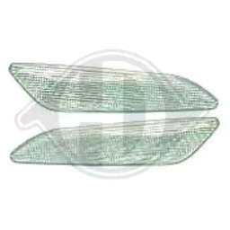 DIEDERICHS 3050077 Kierunkowskazu Lusterko zewnętrzne, biały