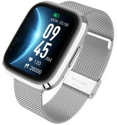 Garett GRC Style Silver Steel Smartwatch