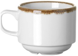 FILIŻANKA DO ESPRESSO VANILLA 90 ml SZTAPLOWANA