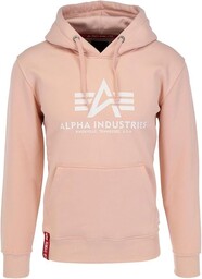 ALPHA INDUSTRIES Męska bluza z kapturem, basic, nieprzejrzysta,