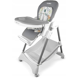 Krzesełko Do Karmienia Neno Sedi Szare Ekoskóra