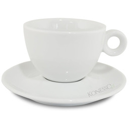 Filiżanka ze spodkiem do kawy lub herbaty -