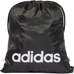 adidas Uniseks LINEAR GYMSACK, Black/White, One Size