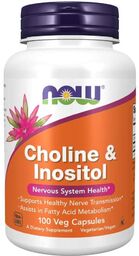 Now Foods Choline & Inositol, cholina i inozytol,