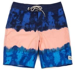 szorty kąpielowe mięske VANS PSEUDOFLAUGE BOARDSHORT Zine Red