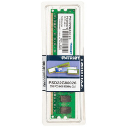 Pamięć DIMM DDR2 PATRIOT Signature, 2 GB, 800