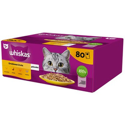 WHISKAS Karma dla kota Drobiowe Smaki (80 x