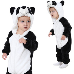 Piżama Onesie Kostium Przebranie Śpiochy Panda Niemowlę 80:
