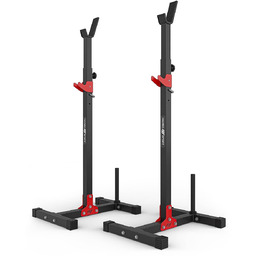 Stojaki pod sztangę z asekuracją i miejscem