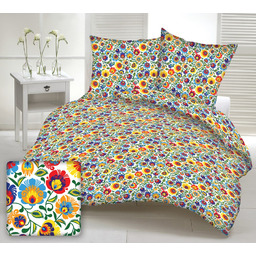 Karo Pościel z kory 140x200 859a biała folk