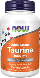 Now Foods Taurine, tauryna 1000 mg, 100 kapsułek