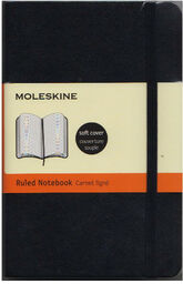 Notatnik MOLESKINE Classic P 9x14cm miękki w linie