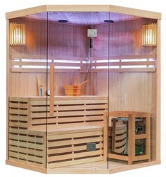 Sauna fińska 6 osobowa wysokotemperaturowa 8KW Harvia 180x180