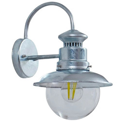 Lindby - Celinor Na zewnątrz Lampa Ścienna Srebrny