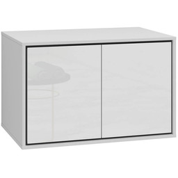 Szafka pod umywalkę 2D IRVINE Biały-czarny