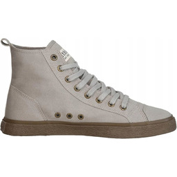 ETHLETIC TRAMPKI DAMSKIE WYSOKIE KHAKI BRĄZOWA PODESZWA 36