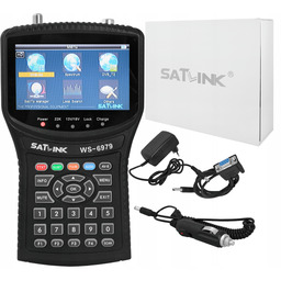 Profesjonalny Miernik Sygnału Antenowego DVB-T2 DVB-S2 Satlink WS-6979