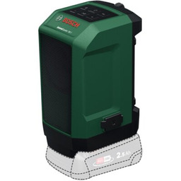 BOSCH Głośnik mobilny UniversalSpeaker 18V-1 06039G5000 Zielono-czarny