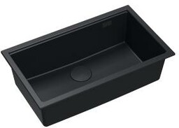 Quadron LOGAN 110 HQD7644U7_BLM_U Granitowy Pure carbon Zlewozmywak