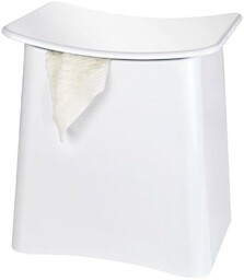 WENKO Kosz na pranie z siedziskiem, 2w1