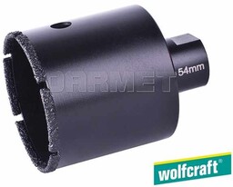 WOLFCRAFT Otwornica diamentowa "Ceramic" 68 mm z gwintem