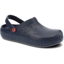 Big Star Niebieskie Klapki Męskie Wodoodporne Buty