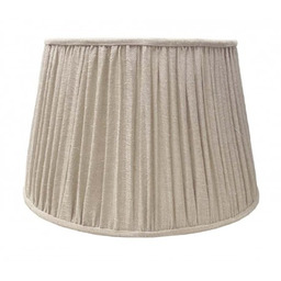 Lniany Abażur Beżowy Plisowany Blanc Mariclò