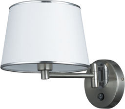 Candellux IBIS 21-00883 kinkiet lampa ścienna abażur 1X40W