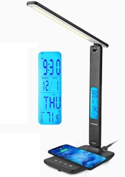 Blaupunkt Lampa biurkowa LED z bezprzewodową ładowarką