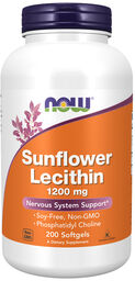 Now Foods Sunflower Lecithin, lecytyna z nasion słonecznika