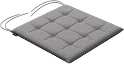 Poduszka na krzesło Karol, szary, 40 x 40