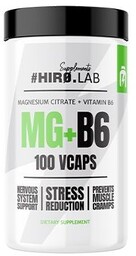 Hiro.Lab Magnesium + Vitamin B6 100vcaps