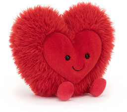 MASKOTKA PLUSZOWA Uśmiechnięte PUCHATE SERCE - z JELLYCAT