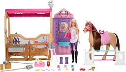 Barbie Stadnina Marzeń Zestaw filmowy z lalką, figurką