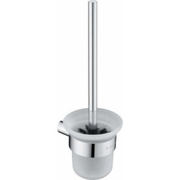 DEANTE Szczotka WC z pojemnikiem ROUND chrom wisząca