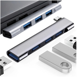 HUB USB-C do 4x USB-A (3x USB 2.0