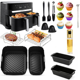 Akcesoria Sprzęt Do Philips Airfryer Dual Basket Zestaw