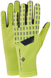 RONHILL Rękawiczki biegowe AFTERHOURS GLOVE fluo żółte