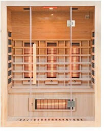 Sauna na podczerwień trzyosobowa 150X120X190CM MO-EA3R Infrared Mazur