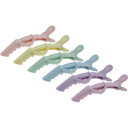 Efalock Shark, klipsy oddzielające, kolory pastelowe, 1szt. każdego