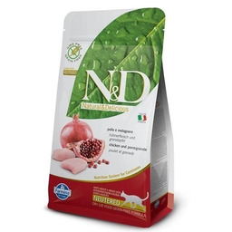 Farmina N&D Prime Feline Neutered Adult Chicken&Pomegranate 5kg