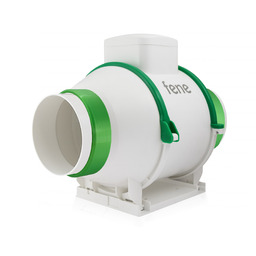 Wentylator kanałowy, osiowy, plastikowy z podstawą 110mm, 198m