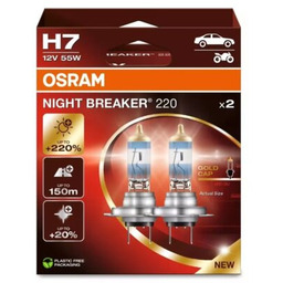 OSRAM Żarówka samochodowa Night Breaker 220 H7 (2