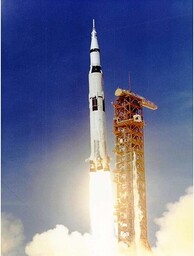 Wee Blue Coo Space Apollo 11 Launch Saturn