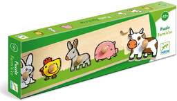 Drewniane puzzle FARMA DJ01116