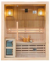 Sauna fińska 4 osobowa wysokotemperaturowa 4,5KW Harvia 150x120