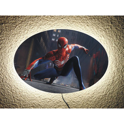 Lampka ścienna Spiderman pilot