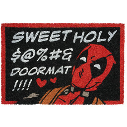 Wycieraczka kokosowa Deadpool 40x60cm z antypoślizgową powłoką, Marvel